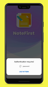 Notefirst- notes and lists