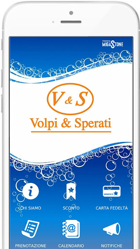 Android application Volpi & Sperati screenshort