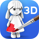 ColorMinis Kids 3D Coloring icon
