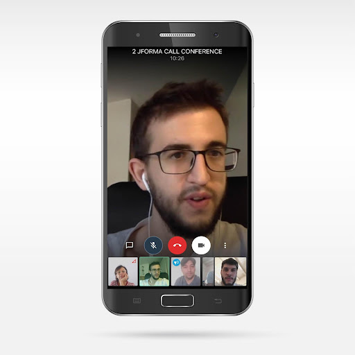 Android application Jmeet screenshort