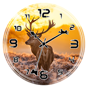 Deer Clock Live Wallpaper  Icon