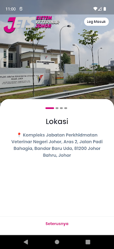 Android application JETs Johor screenshort