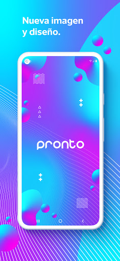Android application Pronto screenshort