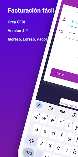 Android application Puntodefacturacion.com screenshort