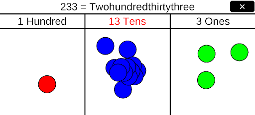 Place Value Chart Screen 2