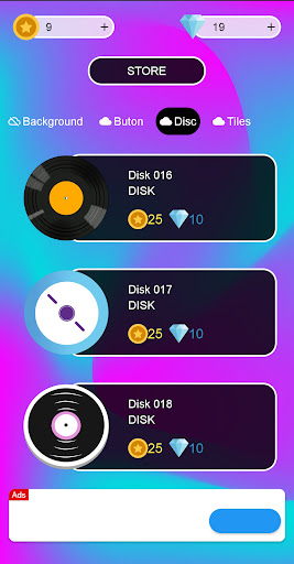 Chica Glamrock Piano Tiles