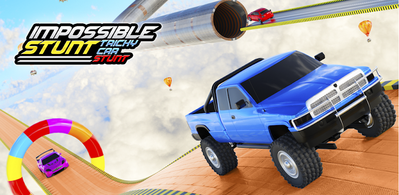 Mega Ramp Car Stunts - Impossible Stunt Car Games