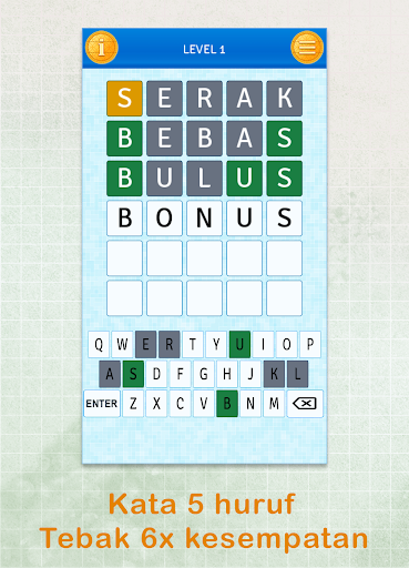 Tebak Kata Offline Screen 2