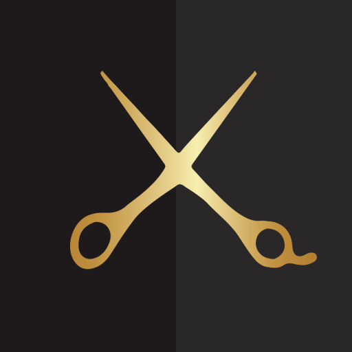 Barbers Hair design logo