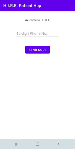 H.I.R.E. (Patient) Screen 3