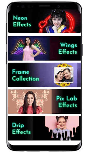 Android application Photo Editor screenshort