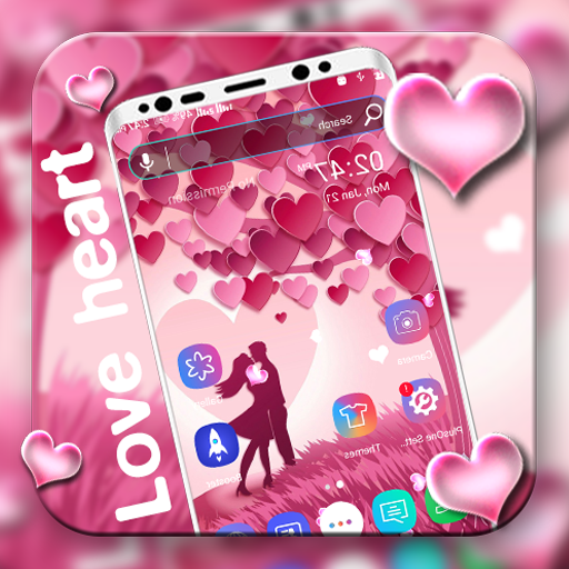 Love Heart Particle LWP 4.3 Icon