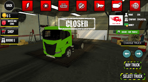 Truck Club Simulation Real Screen 3