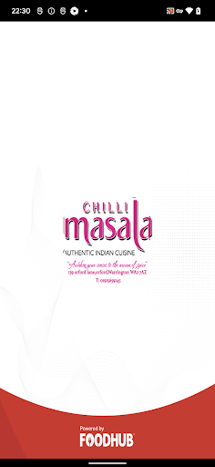 Android application Chilli Masala screenshort