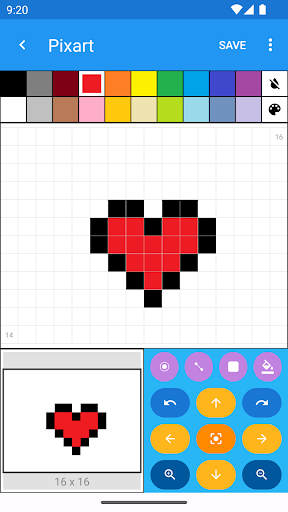 Pixart - Pixel Art Creation Screen 3