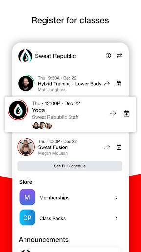 SweatFam Screen 2