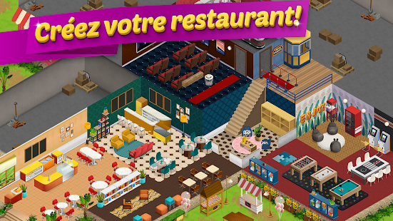 Mansion Cafe: Renovation Story screenshots apk mod 2
