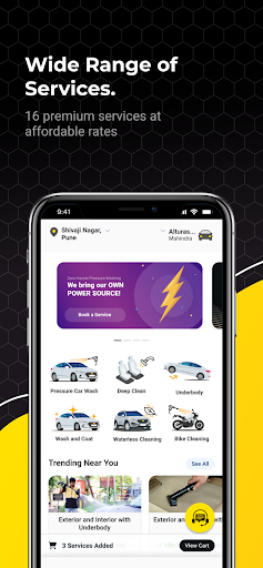 Hoora - Car Wash & Bike Care Screen 2