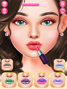 Lip Art DIY Makeover Games