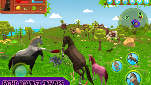 Horse Family: Animal Simulator Mod APK 1.056 (Unlimited money) Gallery 9