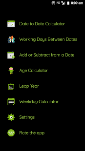 Date Calculator 3.0 APK screenshots 3
