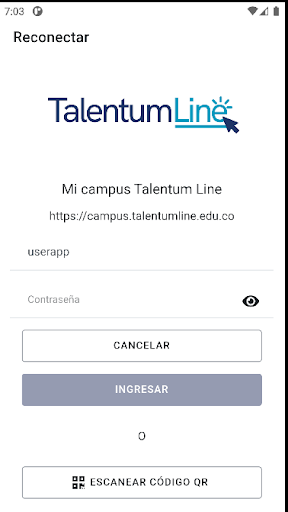 Android application Mi campus Talentum Line screenshort