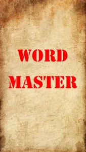Word Master - Word puzzle game