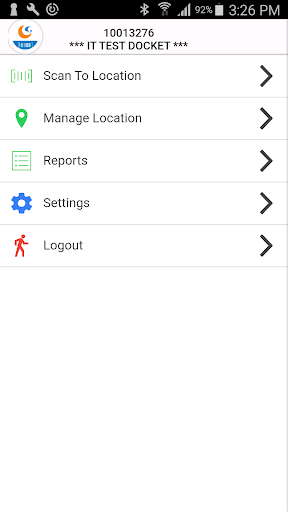 Android application Coregas CAM screenshort