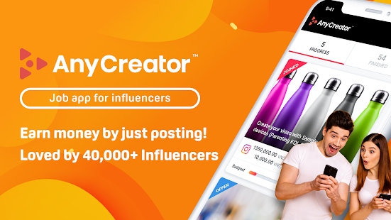 AnyCreator: Influencer Marketing Platform 4.0.38 APK screenshots 1