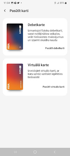 Latvijas Pasts Pay Screen 3