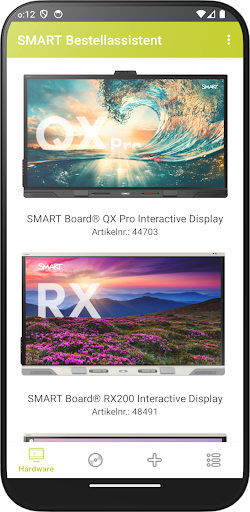 SMART Bestellassistent Screen 2