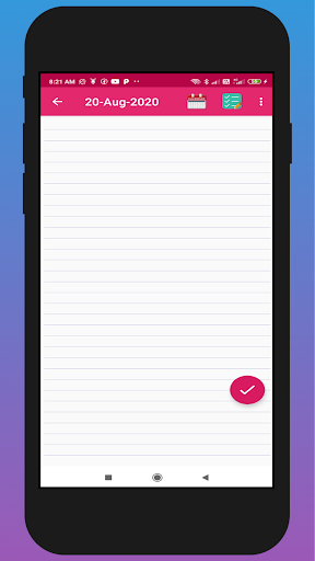 Android application Pink Diary - My Notebook & Dai screenshort