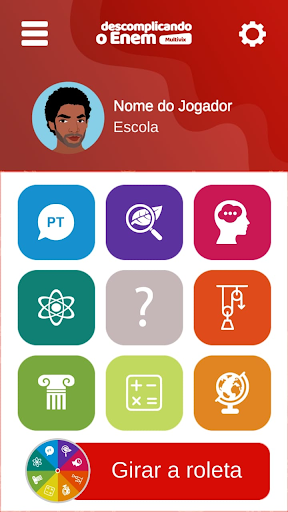 Android application Descomplicando o Enem screenshort