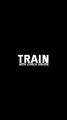 Android application Train with Coach Xavier screenshort