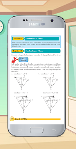 Android application Buku Matematika SMP Kelas 9 screenshort