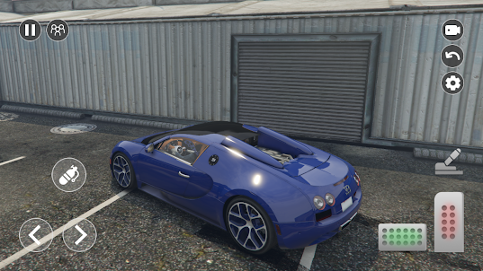 Real racing Bugatti Veyron