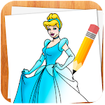 Cover Image of Download How to Draw Princess  APK