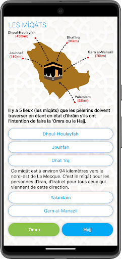 Omra et Hajj Screen 3