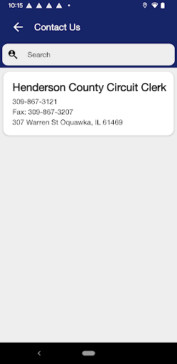 Henderson County Circuit Clerk Screen 2