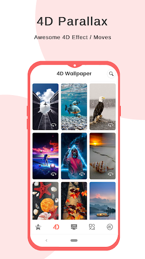 4K Wallpapers - 4D, Live Background, Auto changer 2.4.7.6.3 Screenshots 3