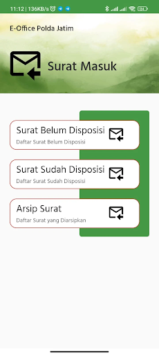 E-Office Polda Jatim Screen 2