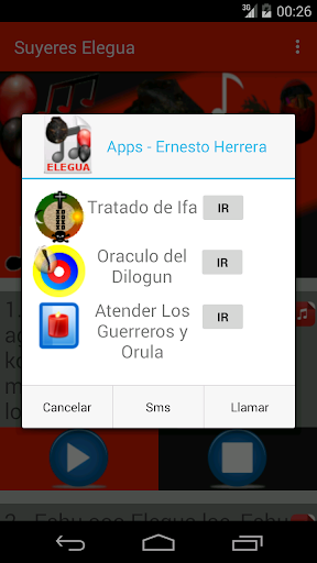 Suyeres Eleggua. Screen 3