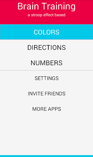 Brain Training: Colors Screenshot 1 - AppWisp.com