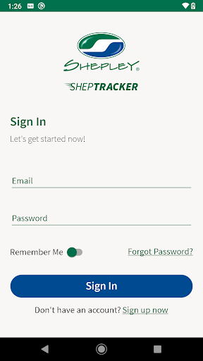 Shepley - ShepTrack Screen 2