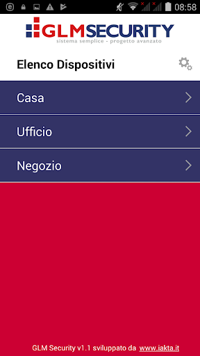 Android application GLM Security screenshort
