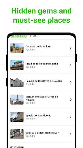 Pamplona Tour Guide:SmartGuide Screen 3