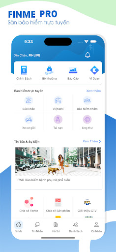 Android application FinMe Pro screenshort