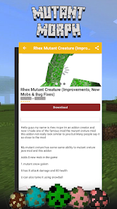 Imágen 3 Mutant Creatures Morph for MCP android