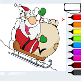 Christmas Coloring Book Kids icon