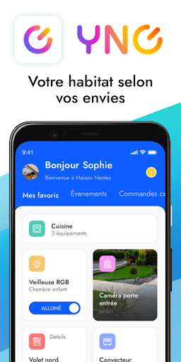 Android application YnO UP screenshort